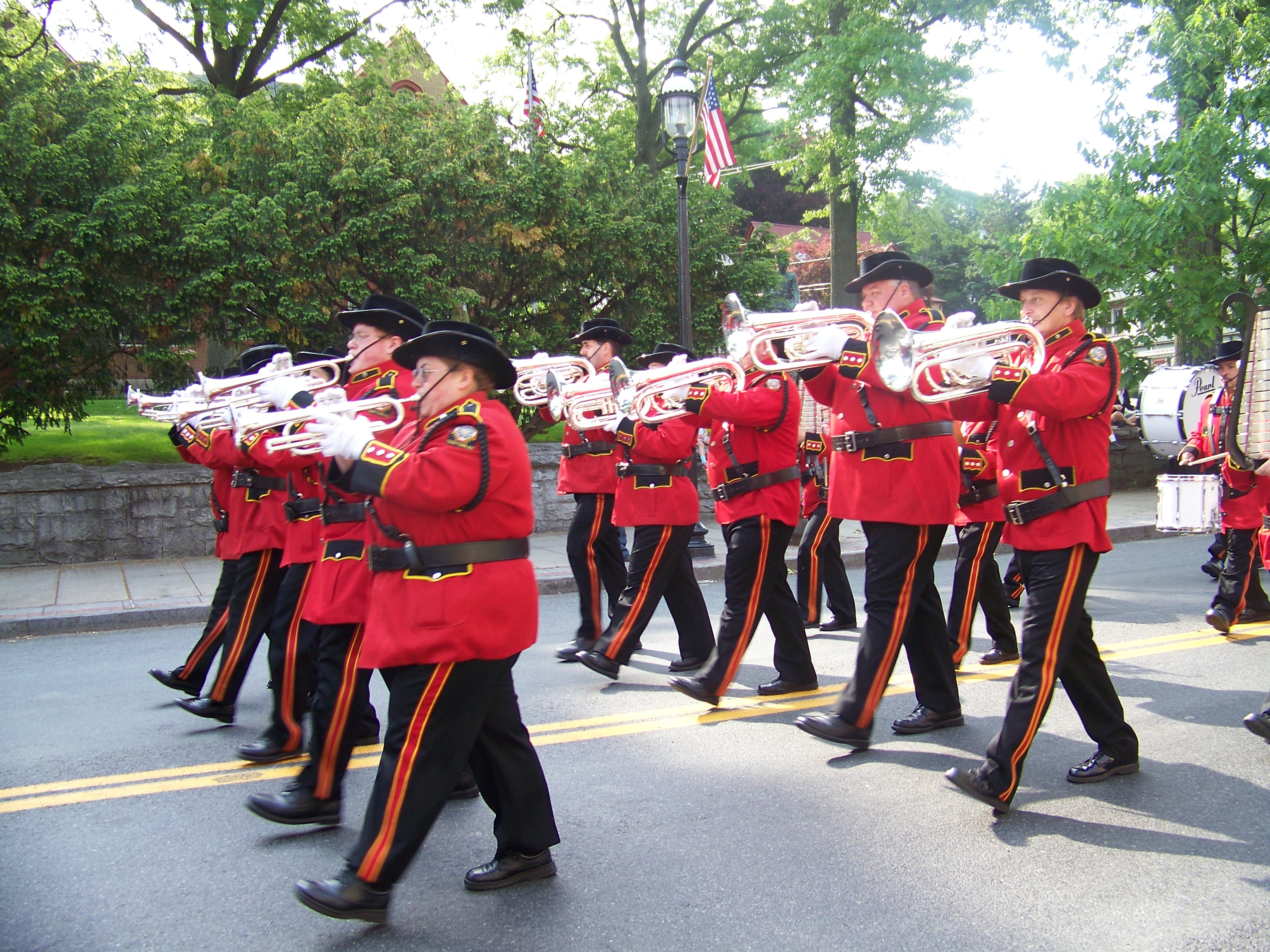 The Tarrytown Vets Drum & Bugle Corps - Horn Line